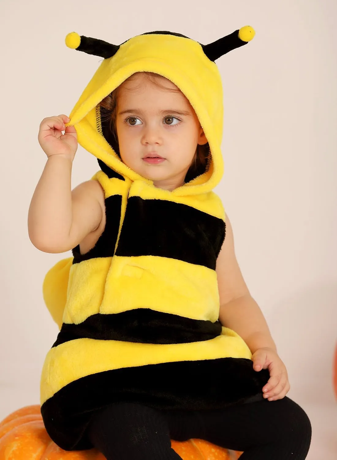 Outfit pound Red Black Animal Dot Partywear 0-4 Years Unisex Baby Halloween Sleeveless Hooded 