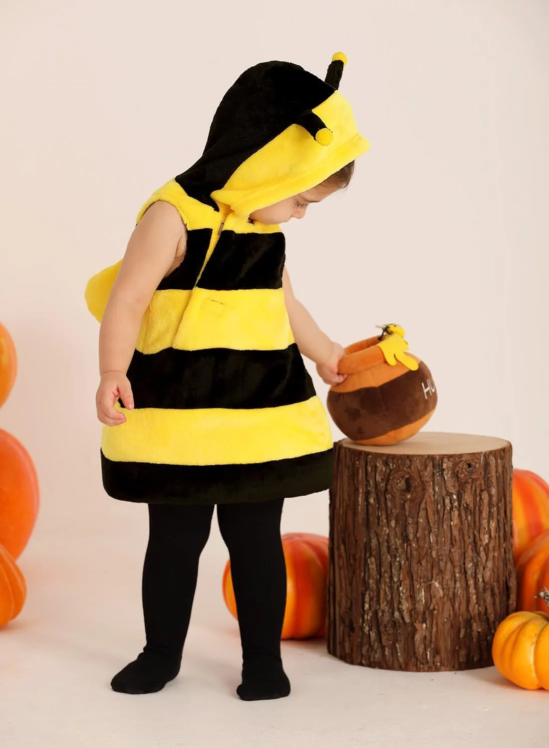 Outfit pound Red Black Animal Dot Partywear 0-4 Years Unisex Baby Halloween Sleeveless Hooded 