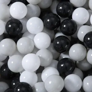 overseas triple Party Decoration Soft Plastic Ball Pit Balls, 100 200 500pcs Plastic Toy Balls for Kids, Crush Proof Stress Balls for Baby Toddler Birthday Party, Ball Pits Play Tent, Baby Pool Water Toys, 