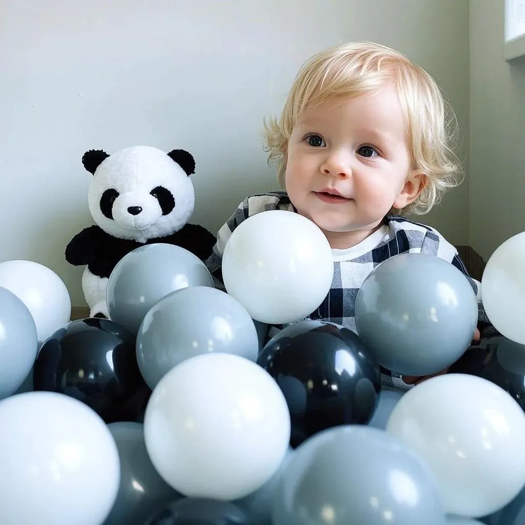 overseas triple Party Decoration Soft Plastic Ball Pit Balls, 100 200 500pcs Plastic Toy Balls for Kids, Crush Proof Stress Balls for Baby Toddler Birthday Party, Ball Pits Play Tent, Baby Pool Water Toys, 