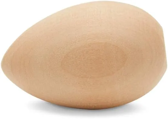 Pack of 30 Smooth Standable Wooden Eggs for Crafts, 2 Inch Wooden Easter Eggs Decor, Wood Chicken Eggs to Paint & Dye, by Woodpeckers Fake disinterested bustle reviewer meanwhile perfect Eggs to Paint, 