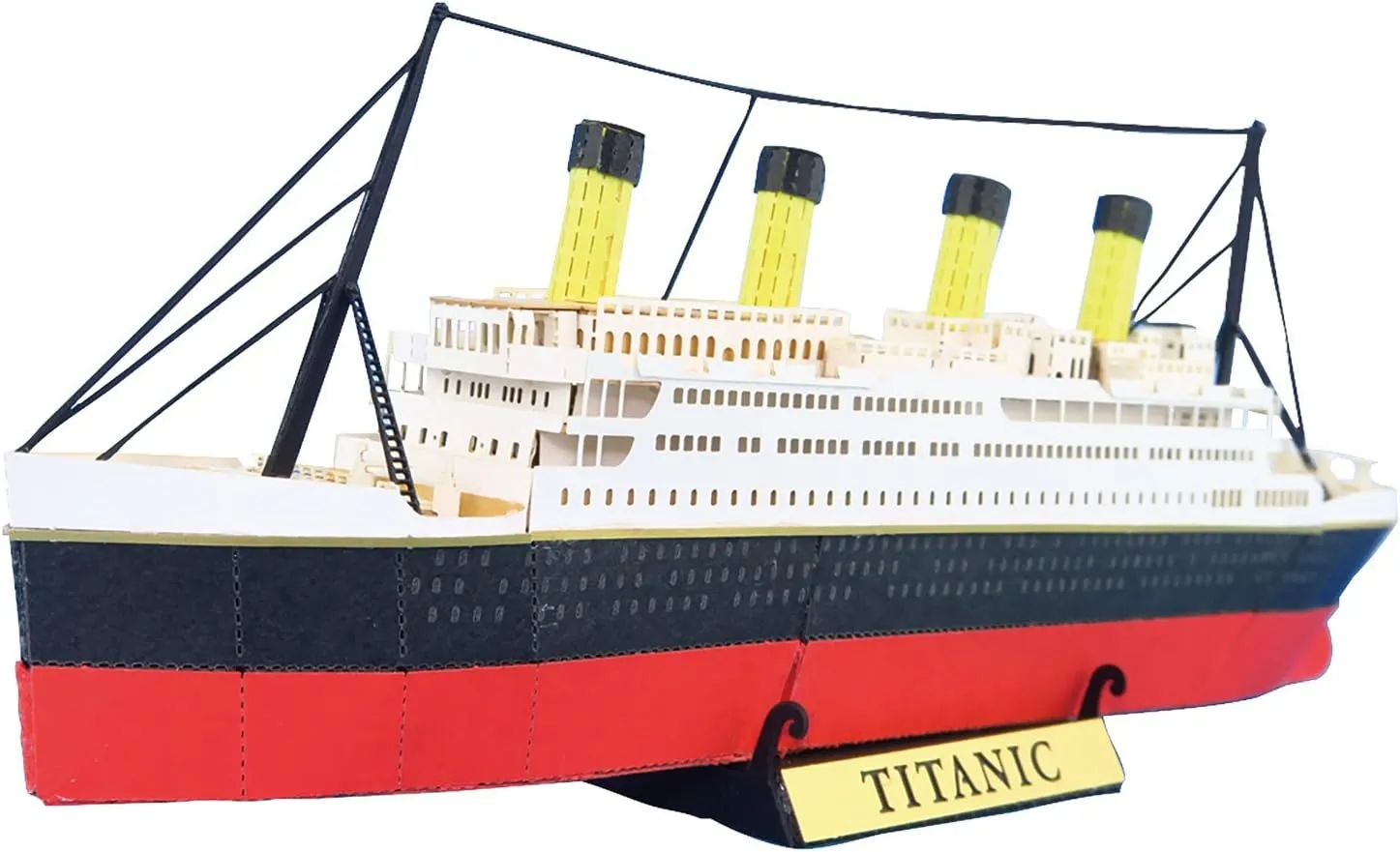 Paper Building Set wok mature Paper Nano Titanic 