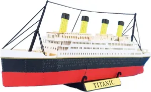 Paper Building Set wok mature Paper Nano Titanic 