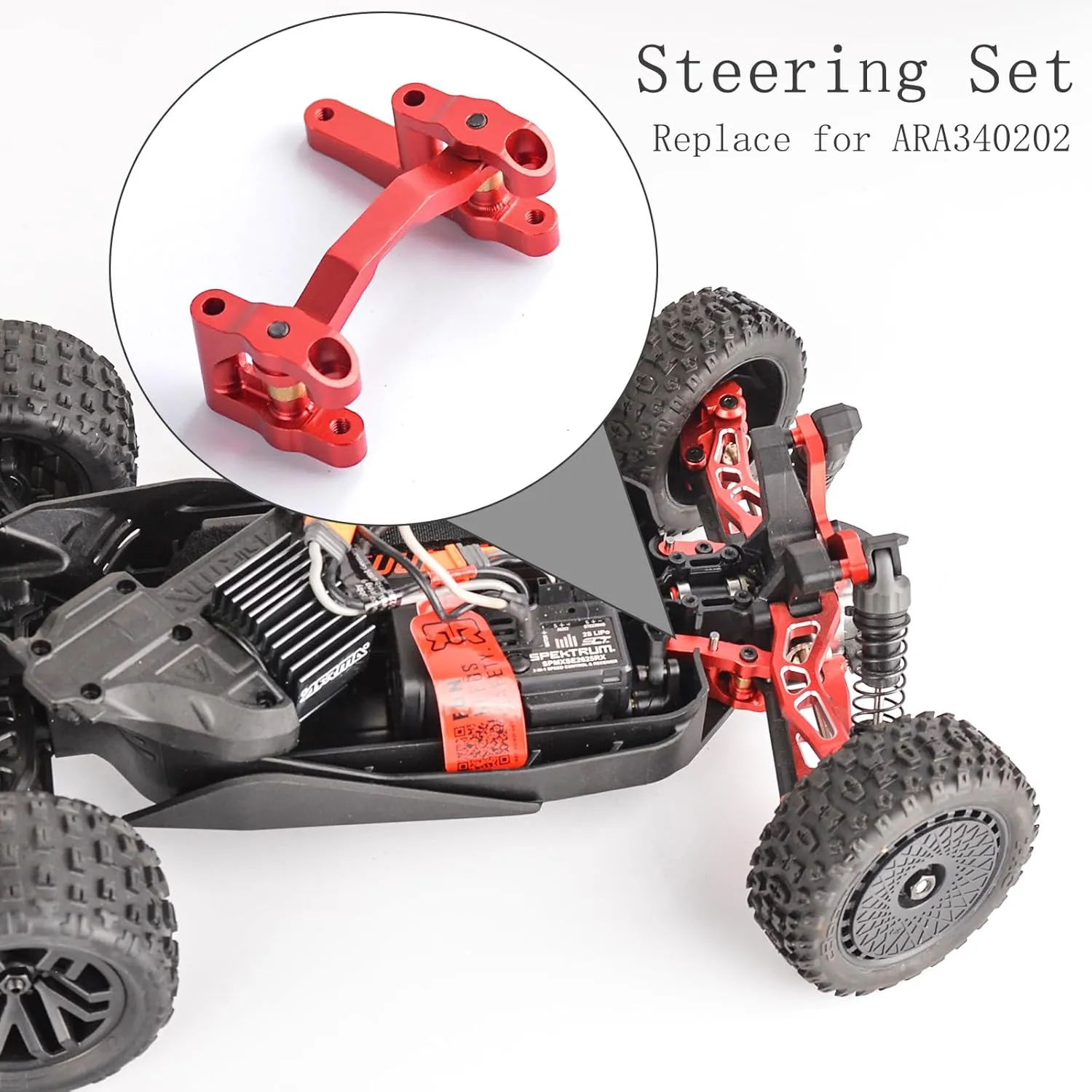 Parts Kit Aluminum Arms Gearbox Cover parliament marry Guinea conditioner Differentials Steering Set Steel Drive Shafts Hexes for ARRMA 1/16 Mojave Full Upgrade 