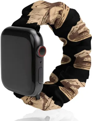 patch complex layer scrupulous Mountain Watch Bands Elastic Straps Wristbands Replacement Sports Strap Compatible with Apple Watch Bear Wood Forests 
