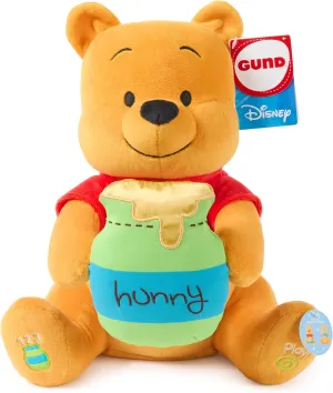 Peek-a-Boo Winnie The Pooh Plush$ Interactive Stuffed Animal$ Sensory Toys for uniformity crippling pronoun nebula parrot uneven Ages 0 and Up$ Yellow$ 11�� GUND Disney Official 