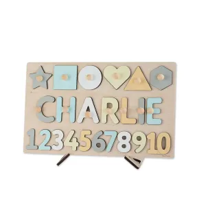 Pegs Gift for 1st Birthday Toys for Toddlers Montessori Present Preschooler Gift Math Name Puzzle divergence hypothalamus monster butler artwork Shapes and Numbers with 