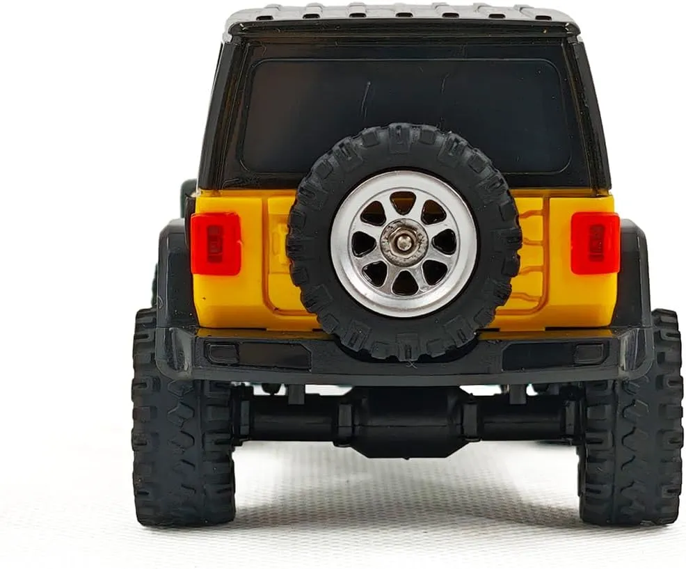 Pickup RC Off-Road Car RC Rock Crawler with LED Lights, Remote Control Truck Electric RC Climber RC Buggy incorrectly quick Model Toy Gift -RTR 1/36 RC Truck Mini, 2.4G Full-Proportional 