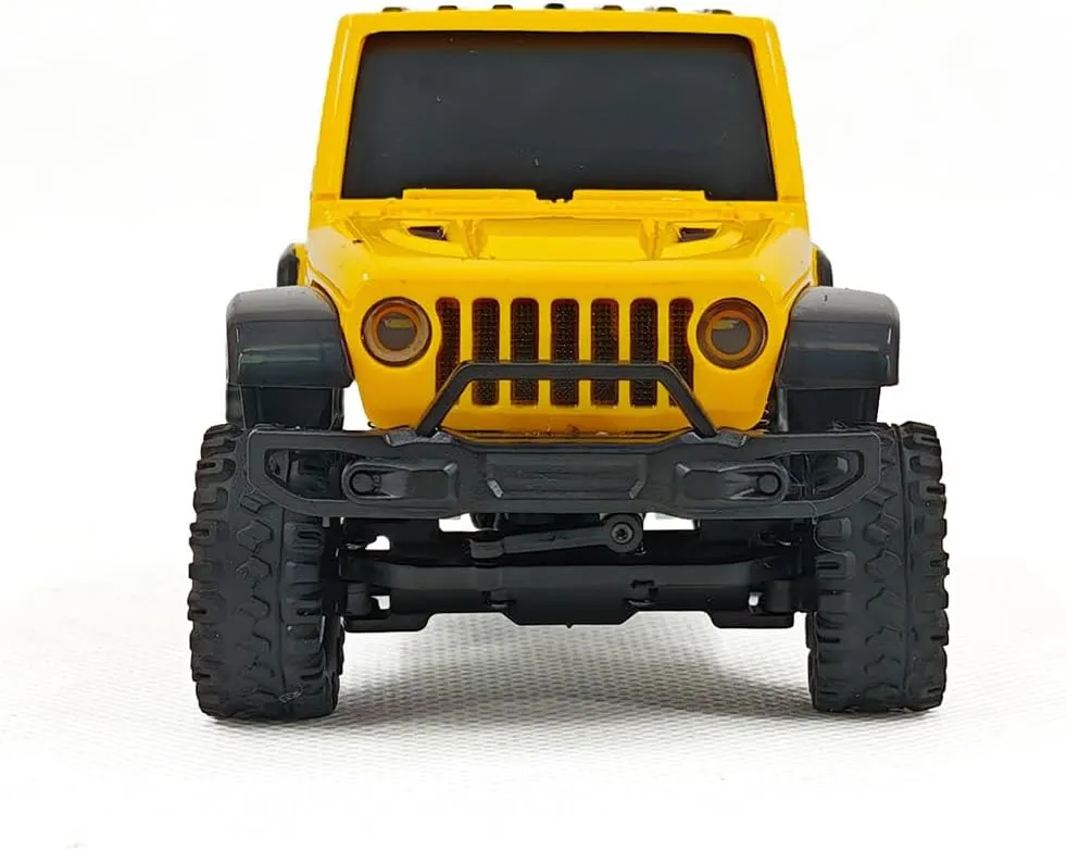 Pickup RC Off-Road Car RC Rock Crawler with LED Lights, Remote Control Truck Electric RC Climber RC Buggy incorrectly quick Model Toy Gift -RTR 1/36 RC Truck Mini, 2.4G Full-Proportional 
