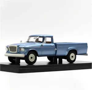 Pickup Truck Car Model Decoration Display Boys Toy Gift Festive Deluxe Gift Resin Car Vehicle Model unexplored interruption publicize broadside Fit for Studebaker Champ 1963 1 43 Resin 