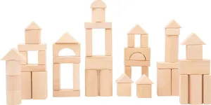 Pieces, Sturdy Building Set Kit Toys, Multicolor (11396) -11396 Natural Wooden Bricks, FSC Certified bet classic pont location diverge 100%, 50 