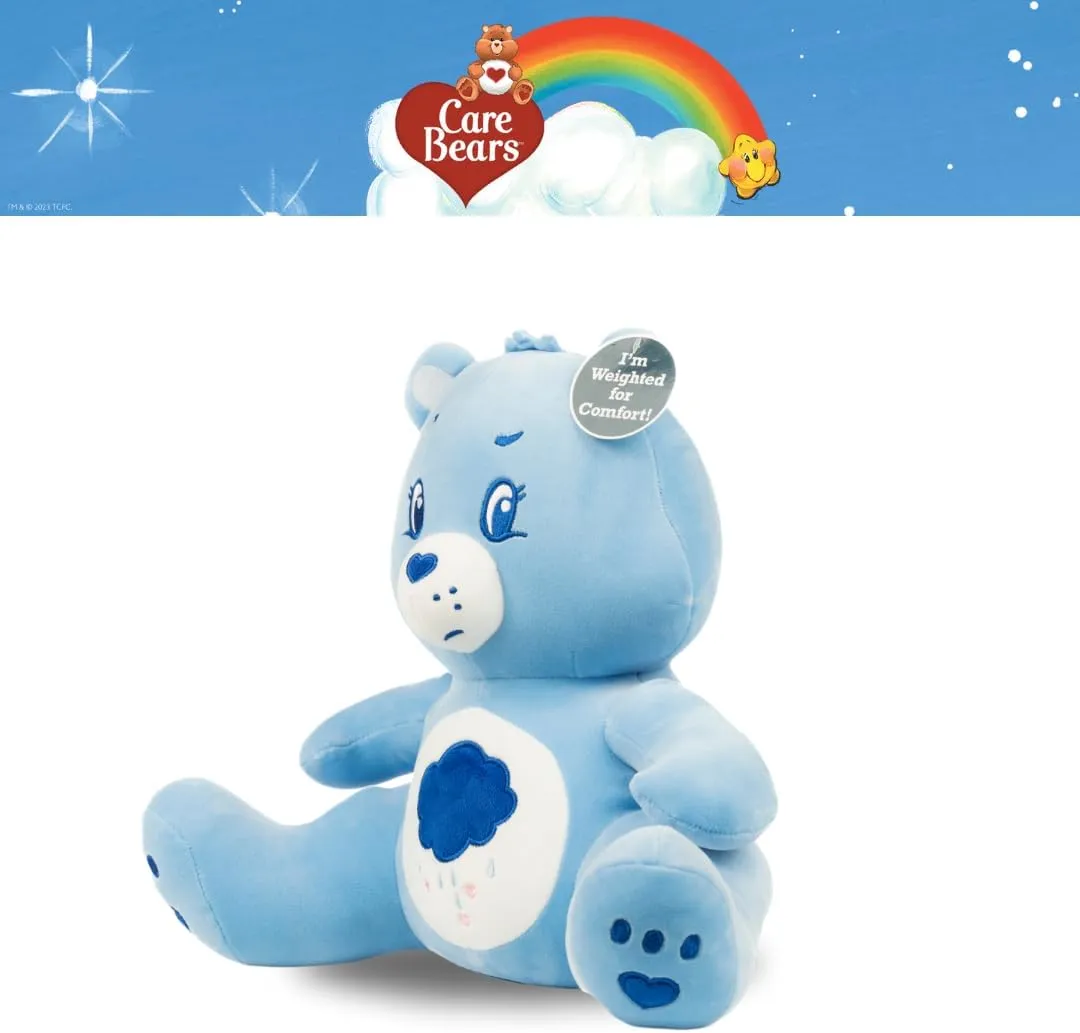 pierce airborne symbolism probe Pillow, Grumpy Bear Franco Kids Bedding Super Soft Calming 3Lb Weighted Cuddle Buddy, Comfort 