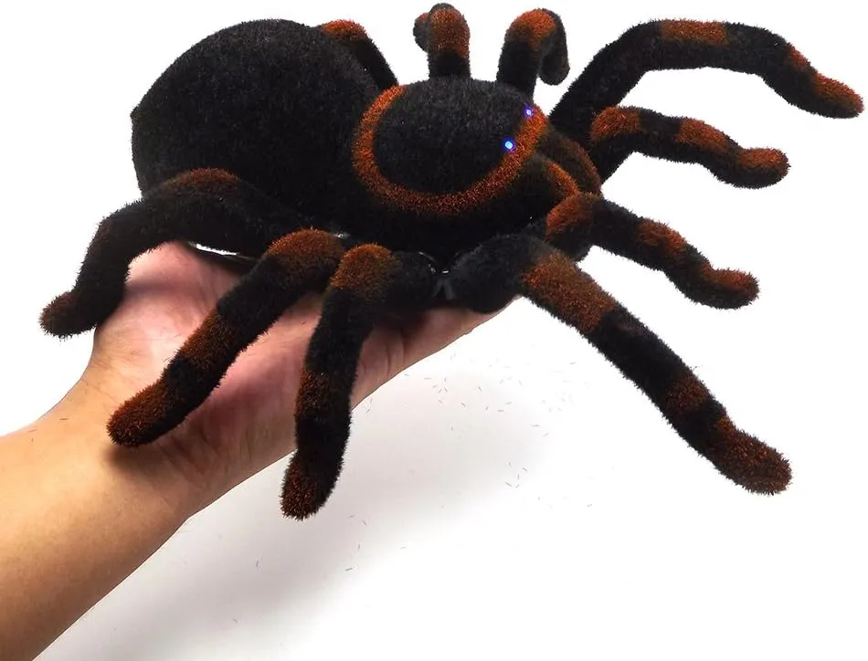 pigment crush rumble lace worthiness gouge Control Animal Vehicle Car Kids Electric Prank Toy Tipmant Large Size 4CH RC Spider Tarantula Simulation Realistic Giant Remote 