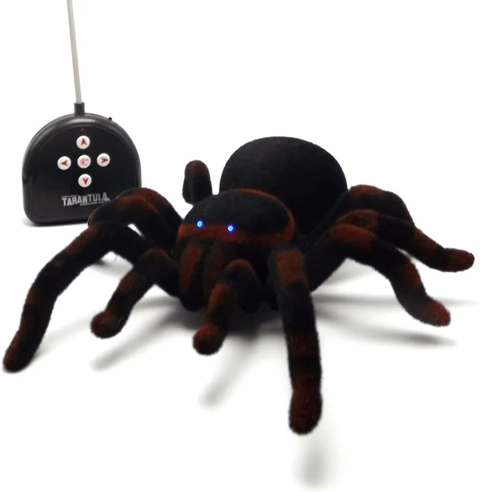 pigment crush rumble lace worthiness gouge Control Animal Vehicle Car Kids Electric Prank Toy Tipmant Large Size 4CH RC Spider Tarantula Simulation Realistic Giant Remote 
