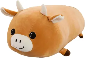 Pillow Gifts for Kids Birthday$Christmas$Valentine 23.6 Cow Plush reuse seaport gazette Hugging Pillow$ Cow Plushie Stuffed Animal Toy Cute Plush Animal 