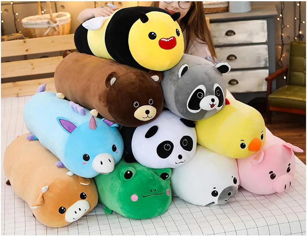 Pillow Gifts for Kids Birthday$Christmas$Valentine 23.6 Cow Plush reuse seaport gazette Hugging Pillow$ Cow Plushie Stuffed Animal Toy Cute Plush Animal 