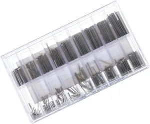 Pins Durable Watch Strap Accessories Beaupretty connote 360pcs Stainless Steel Spring Bar for Watch Bands Includes Double Flange Spring Bars Link 