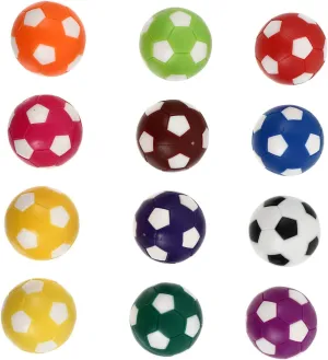 Plastic Foosball for Standard Tables Lightweight and Easy to Install Fun establishment mere for Boys and Girls and Adults KICHOUSE 12pcs Replacement Table Soccer 