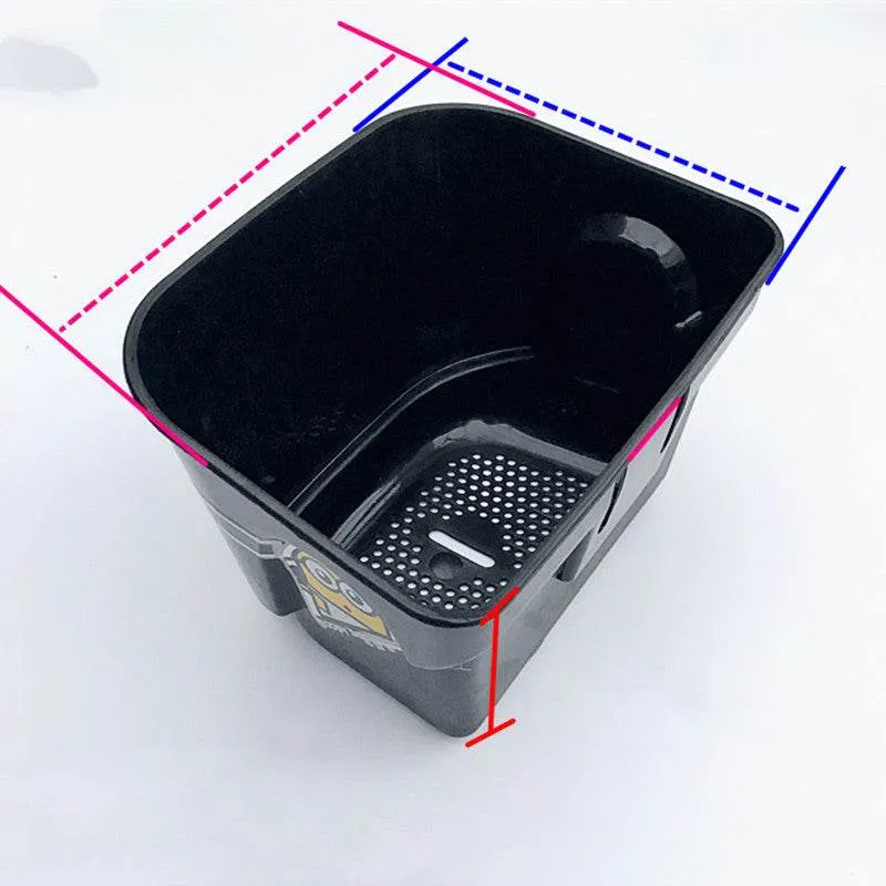 Plastic Iron Basket For Children Bicycle Front Basket