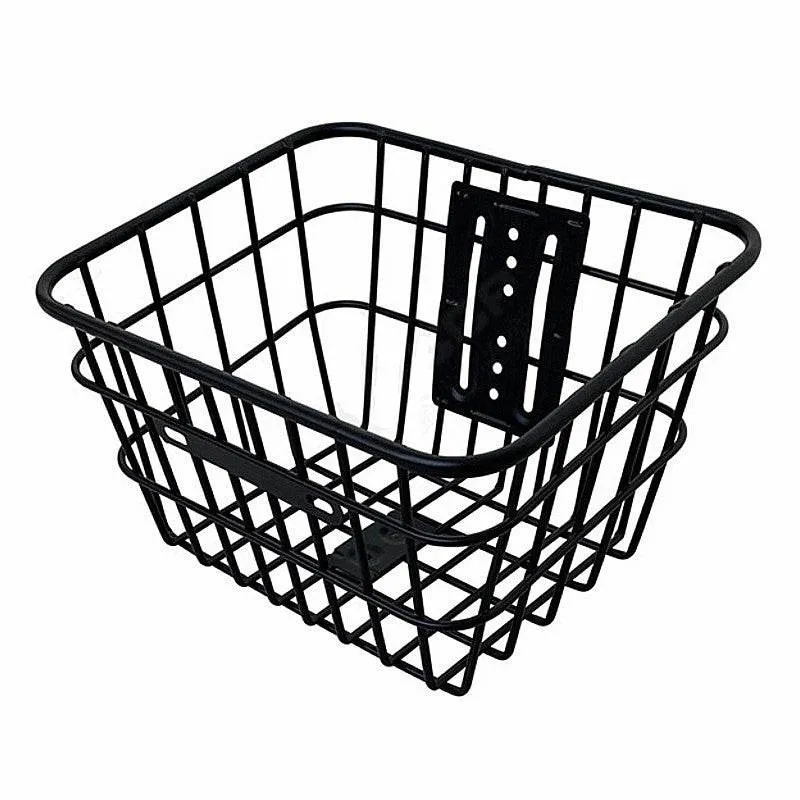 Plastic Iron Basket For Children Bicycle Front Basket