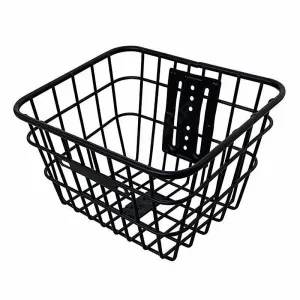 Plastic Iron Basket For Children Bicycle Front Basket