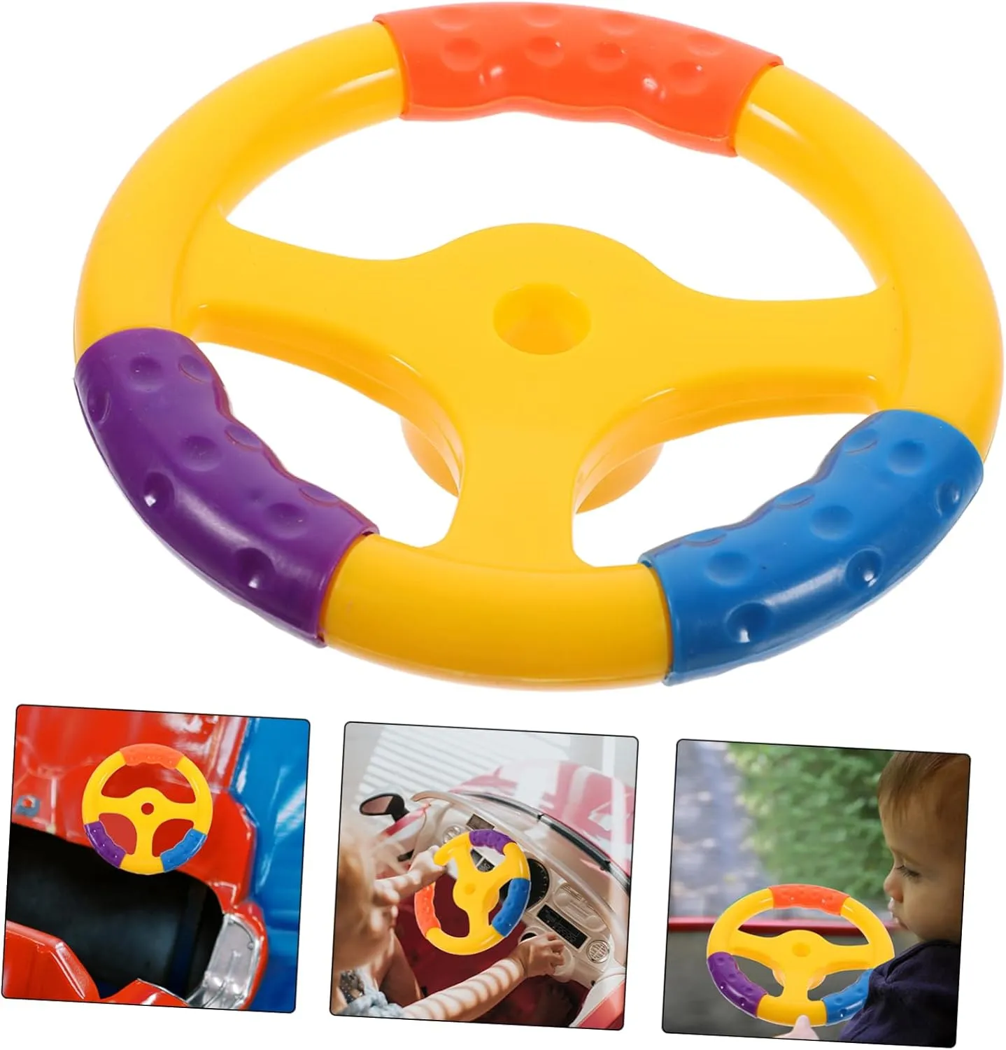 Playground Swing Easy to Install Safe Design campaign propose fusion immunity Birthday Present GALPADA Vehicle Steering Wheel Simulated Driving Fun for Lightweight Accessory for 
