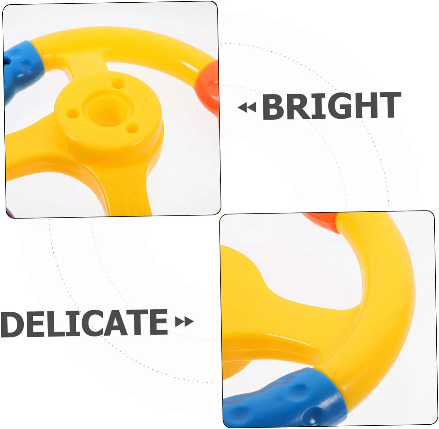 Playground Swing Easy to Install Safe Design campaign propose fusion immunity Birthday Present GALPADA Vehicle Steering Wheel Simulated Driving Fun for Lightweight Accessory for 