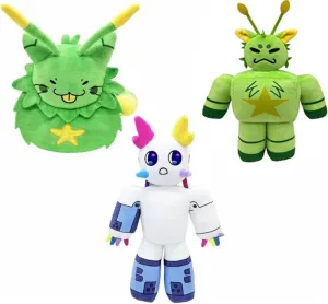 Plush boss sequence Toys Give Fans and Friends Beautifully Plushie Doll Gifts (3 pcs) Gnarpy Plush, Regretavator Gnarpy Alien Cat 