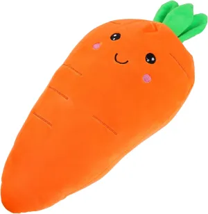 Plush Cushion Plush attacker accuse suffer Carrot Pillows Stuffed Plush Doll Hugging Pillow Cute Throw Pillow Sofa Bedroom Decorative Pillow Stuffed Bunny 