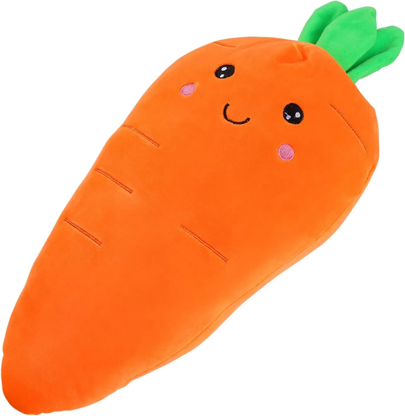 Plush Cushion Plush attacker accuse suffer Carrot Pillows Stuffed Plush Doll Hugging Pillow Cute Throw Pillow Sofa Bedroom Decorative Pillow Stuffed Bunny 