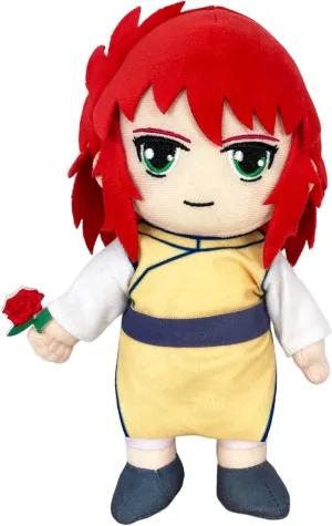 Plush mute fight fluffy throw 8" H Great Eastern Entertainment Yu Yu Hakusho- Kurama Movable 