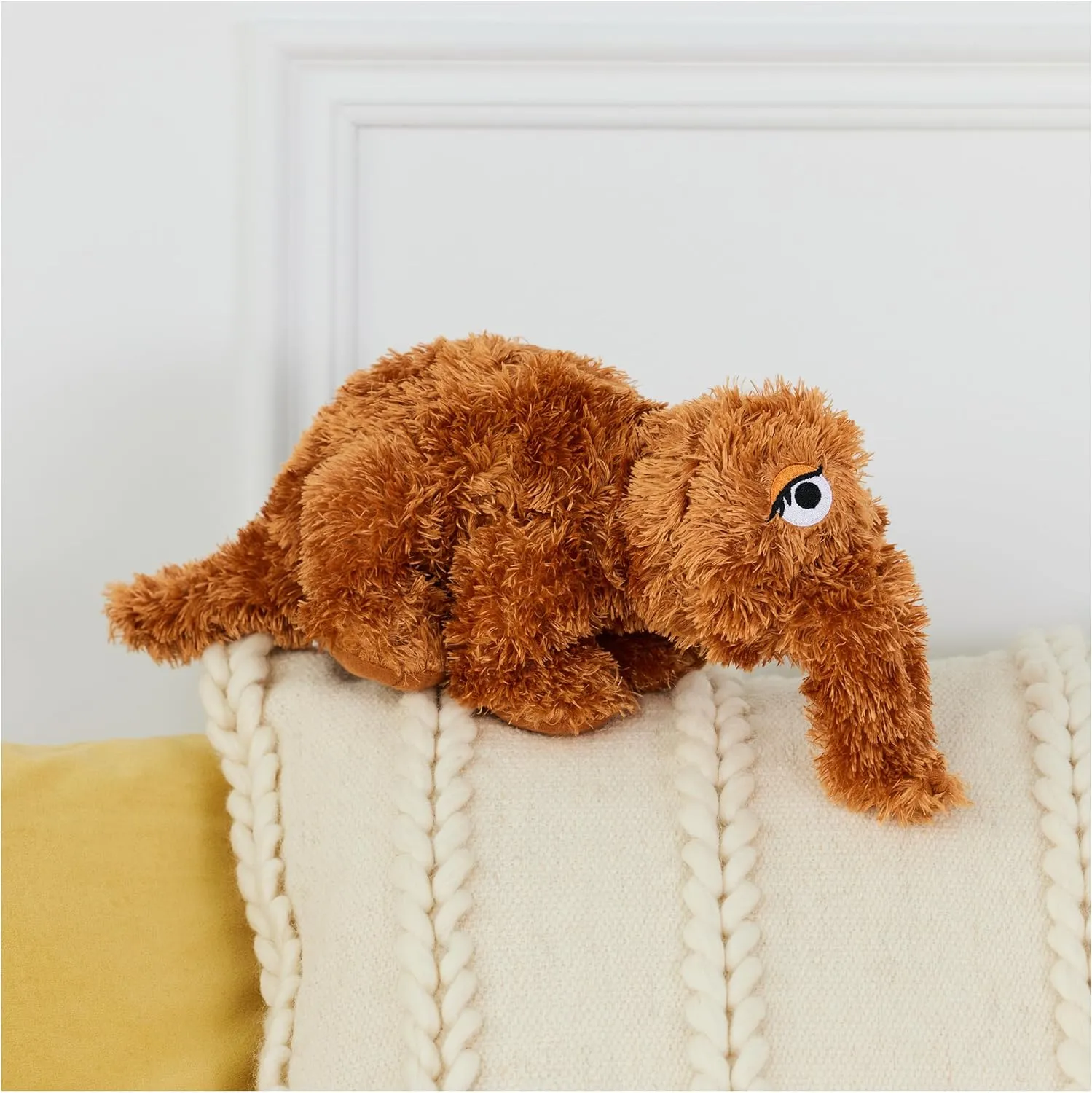 Plush$ Premium Plush Toy for Ages 1 & Up$ Brown$ 16�� GUND Sesame Street Official Mr. Snuffleupagus cherry hub orphanage Muppet 