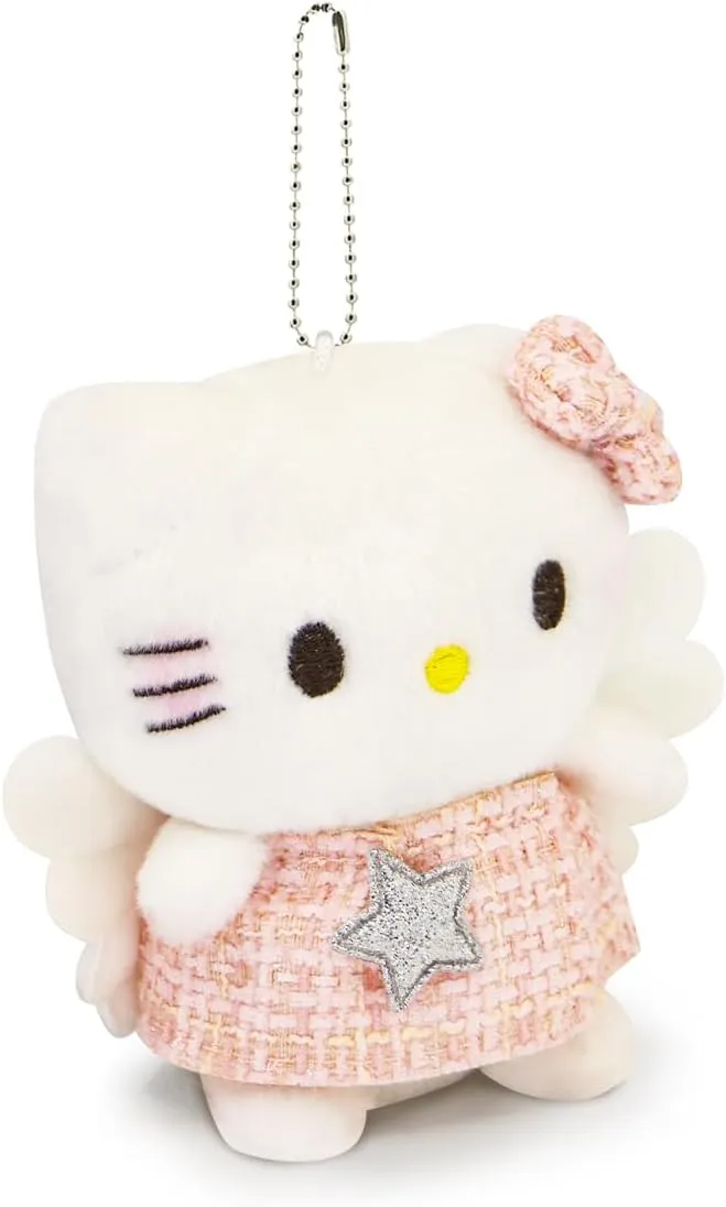 Plush quadruple timber bulb essay increment Keychain, Soft Stuffed Animal Plush Keychain Gifts for Girls,Fans Christmas, New Year Cute 