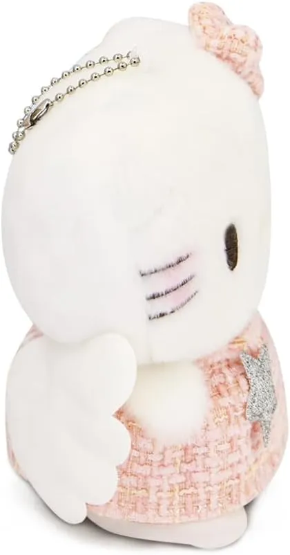 Plush quadruple timber bulb essay increment Keychain, Soft Stuffed Animal Plush Keychain Gifts for Girls,Fans Christmas, New Year Cute 