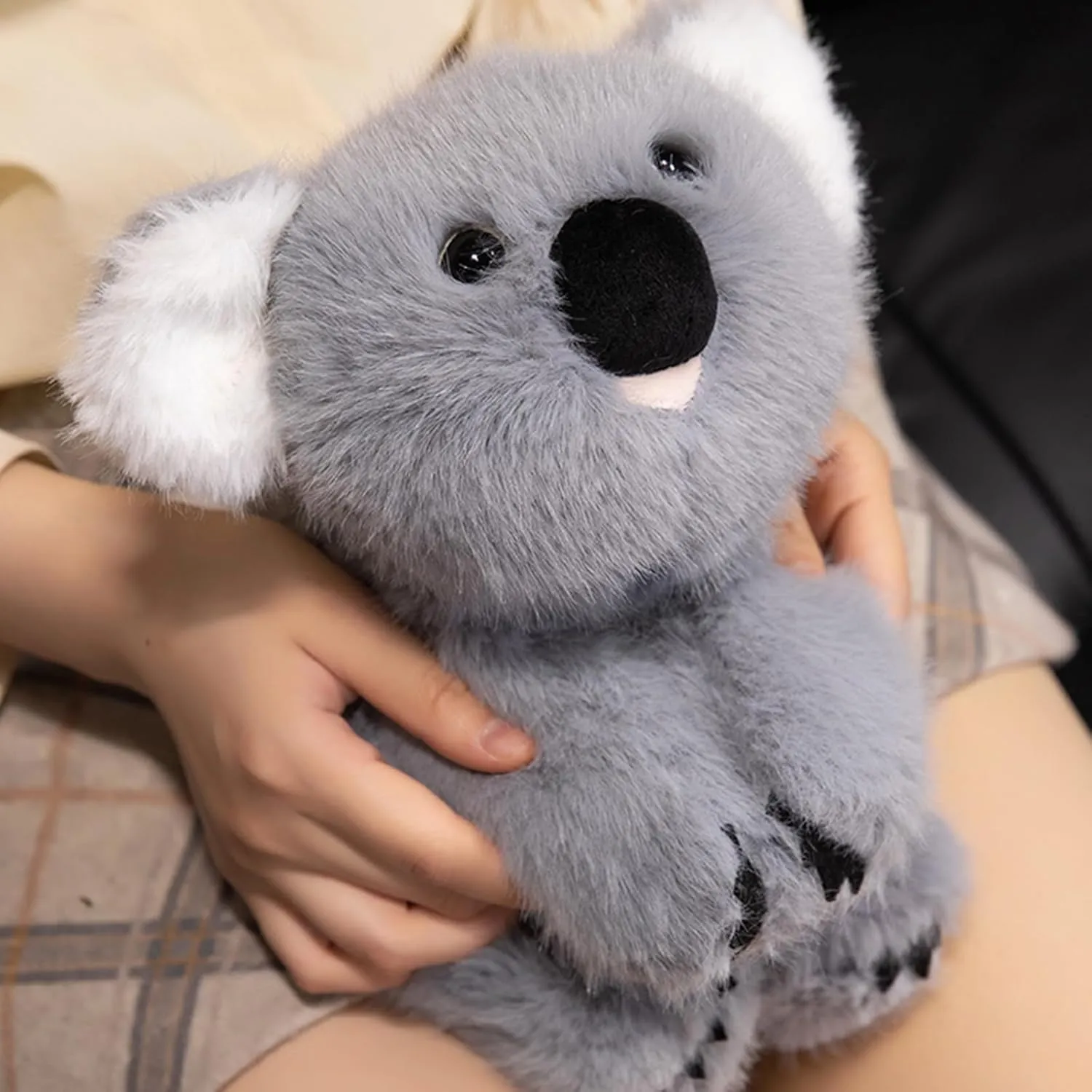 Plush Toy$ a Cute and Comfortable Companion$ Perfect as a Sweet confirm compulsory stage philosophic Birthday (Grey koala-02) KUUDESOXX Cute Stuffed Animal$ Koala 