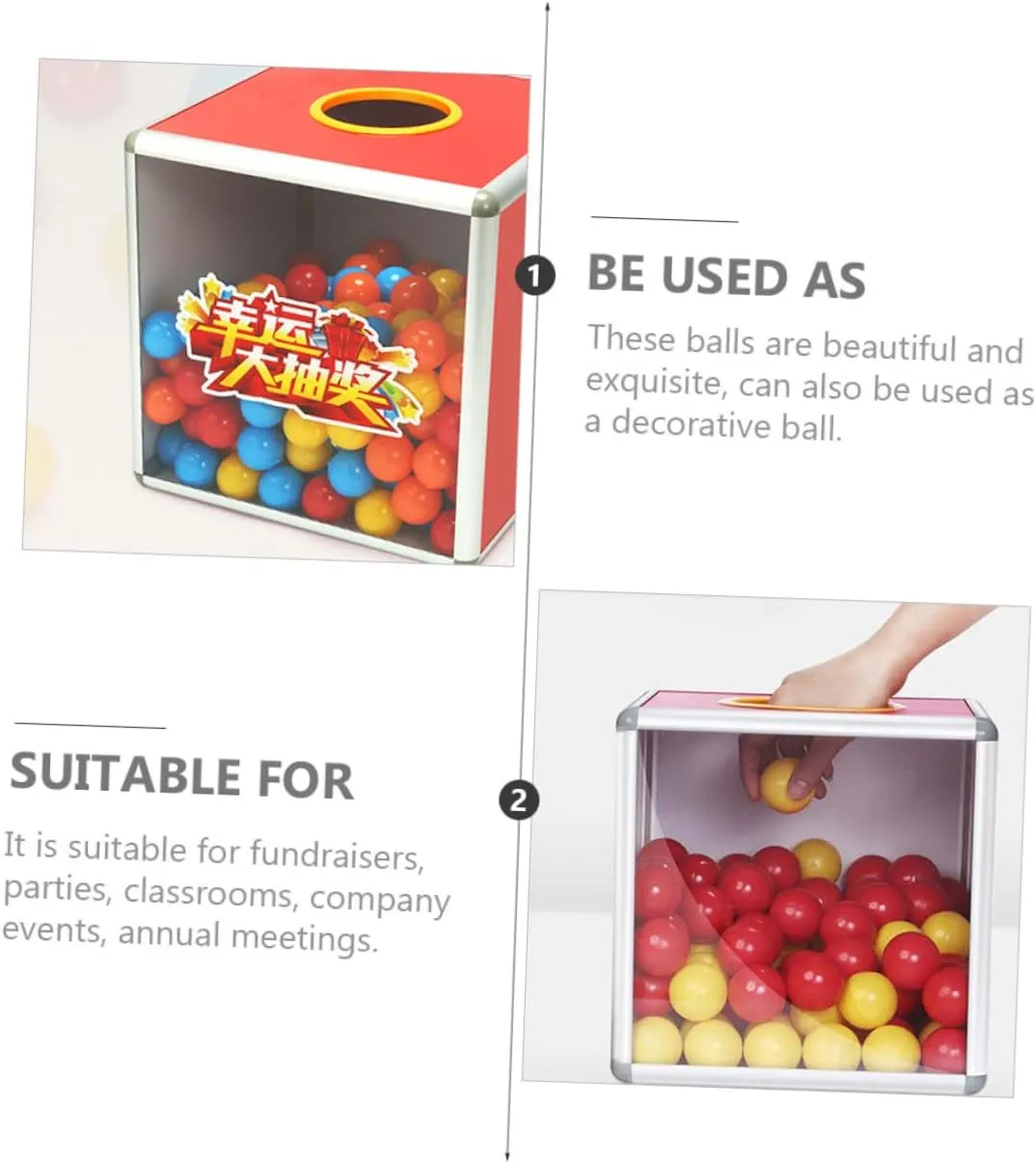 Pong Ball Game Props Bingo Equipment Ball Mini Pong Fortunate HANABASS Raffle Ball lamp Toy Lotto Balls Toys Small 