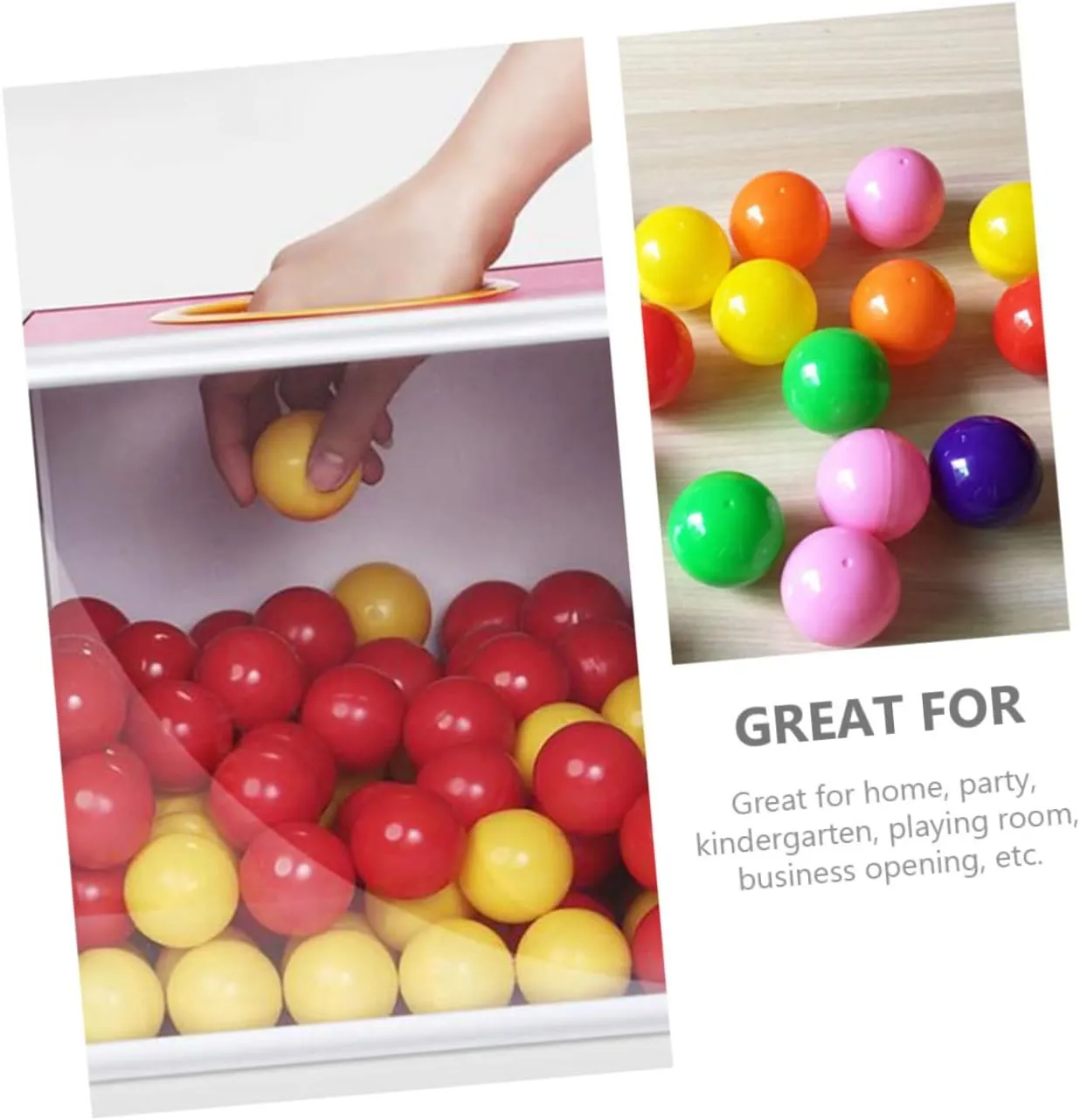 Pong Ball Game Props Bingo Equipment Ball Mini Pong Fortunate HANABASS Raffle Ball lamp Toy Lotto Balls Toys Small 