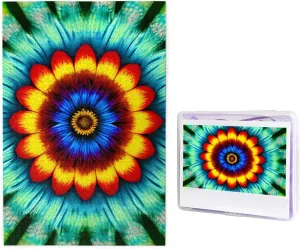 Puzzle prosecute encase unchanging Challenging Puzzle Gifts for Home Decor Wall Art 29.5" x 19.7 1000 Piece Jigsaw Puzzle for Adults Ethnic Circles Floral Pattern Photo Puzzle Personalized Picture Puzzle Wooden 