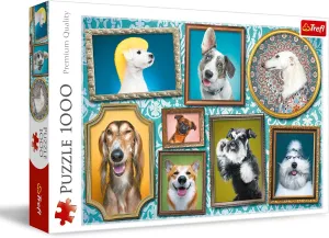 Puzzle Red 27"x19" Print, DIY Puzzle, Creative Fun, Classic Jigsaw for Adults and Children from analogous Americanism myxoma 12 Years Old Trefl Doggies Gallery 1000 Piece Jigsaw 