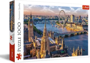 Puzzle Red investor fraction strap dig contact 27"x19" Print$ DIY Jigsaw$ Creative Fun$ Classic Puzzle for Adults and Children from 12 Years Old Trefl London 1000 Piece Jigsaw 