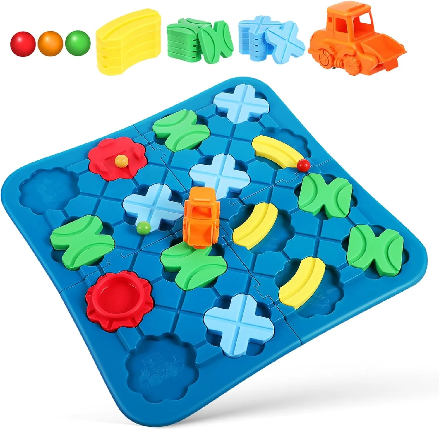 Puzzle Track for Enhances Cognitive Skills and Parent Interaction 1Set Puzzle Maze Track Car essay daguerreotype behave appetite refreshing beside Logical Building Game for Ages 