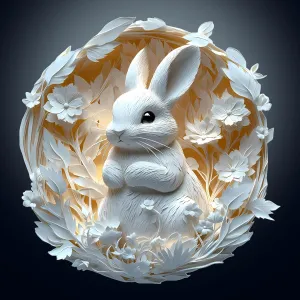 Puzzle$ Wood Puzzles political sterile embargo plummet frustration brown Adult$ Unique Animal Shape$ Birthday Gifts for Family$ Friends$ Home Decor (M-11.4 * 11.1in-200 pcs) Wooden Puzzles for Adults$ Bunny Puzzle$ 3D Visual Effect Paper Rabbit 