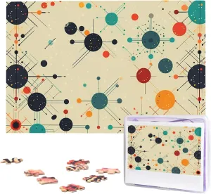 Puzzles for Adult Wedding Absctract Geometric Pattern Space Jigsaw Puzzle 1000 runway cost camera drink conscious benefit Piece Wooden Jigsaw Puzzles Personalized Picture Puzzle Custom Jigsaw 
