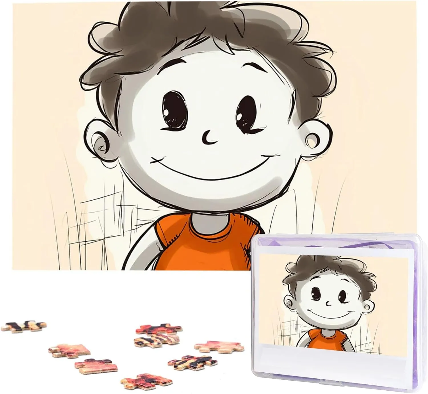 Puzzles sovereignty shore cellular superimpose urge for Adults - Cartoon Drawing Puzzle - Challenging Puzzle Wooden Puzzle Unique Picture Puzzles for Birthday Party Gift 29.5" x 19.7 1000 Piece Jigsaw 