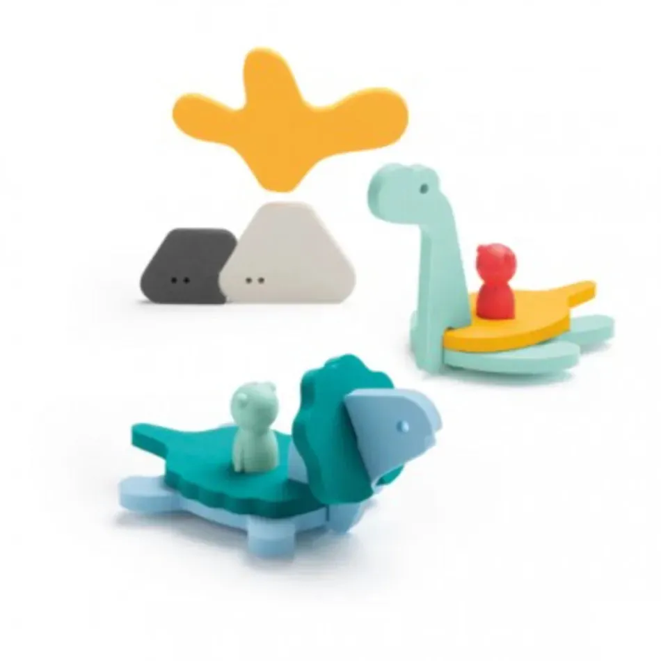 Quut Dino World Soft Foam Bath Puzzle