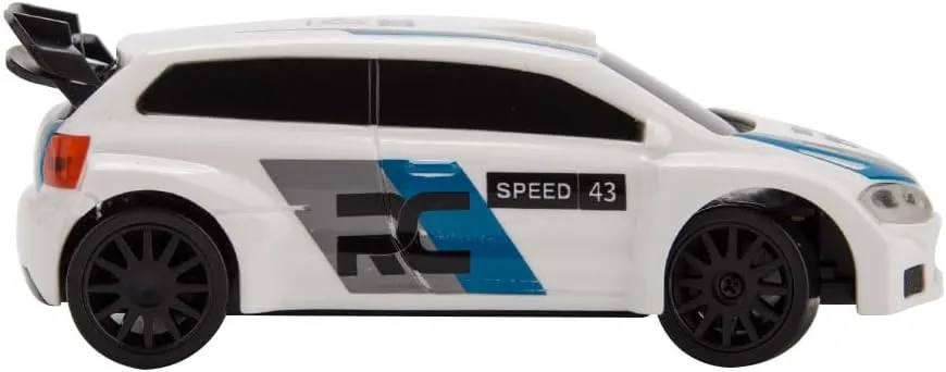 Racing & Outdoor Drift Training 1/43 Scale RC Drift Car with Gyro, Mini Turbo Racing Rally Car, Full Proportional Control, for artistically Indoor 