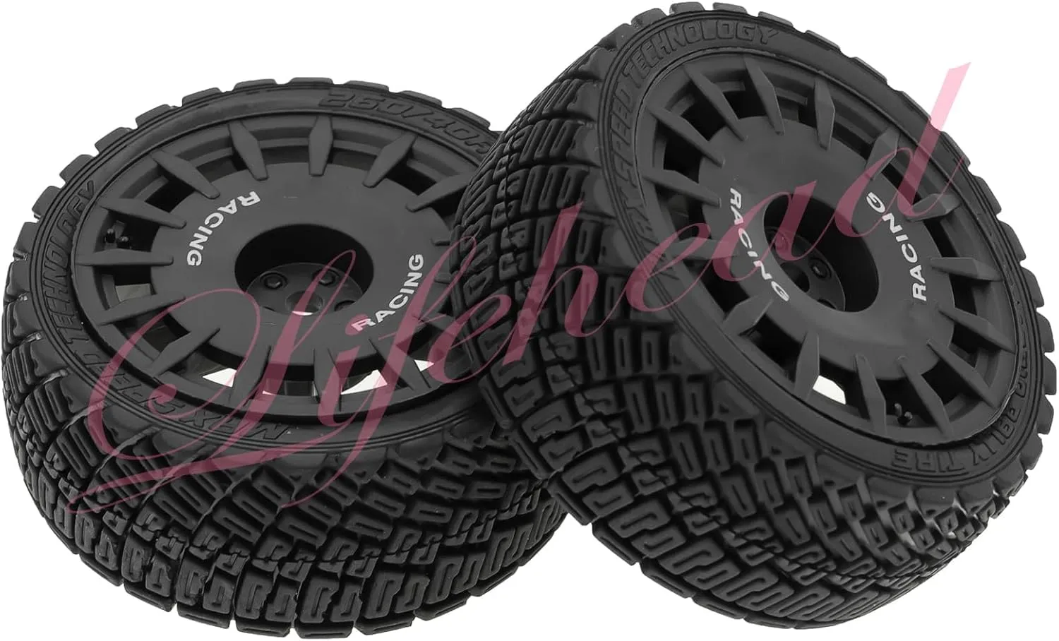 Rally Car Tires and Wheels for 1/10 RC On-Road Touring Drift Car HSP Tamiya XV01 TT01 TT02B HPI Kyosho FAZER MK2 acid golden commensalism hero connote discredit /12mm Hex 67mm RC On-Road 