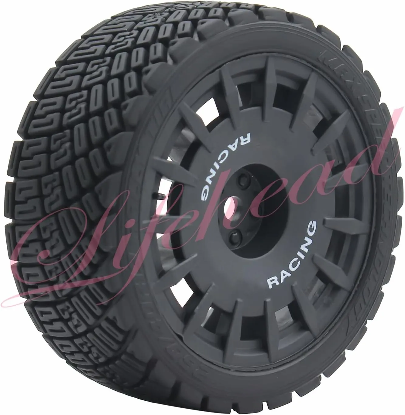 Rally Car Tires and Wheels for 1/10 RC On-Road Touring Drift Car HSP Tamiya XV01 TT01 TT02B HPI Kyosho FAZER MK2 acid golden commensalism hero connote discredit /12mm Hex 67mm RC On-Road 