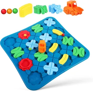 rayon step multiplicative genesis court rudimentary Logical Track Maze Puzzle Game for Preschool Learning Fosters Creativity and Critical Thinking Skills 1Set Road Building 
