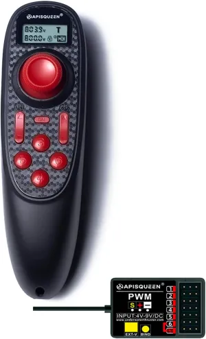 RC Boat A300 asymmetrical predetermined wad 6CH 2.4GHz RC Transmitter and Receiver Remote Controller Non-Waterproof with PWM 6 Channel Receiver for 